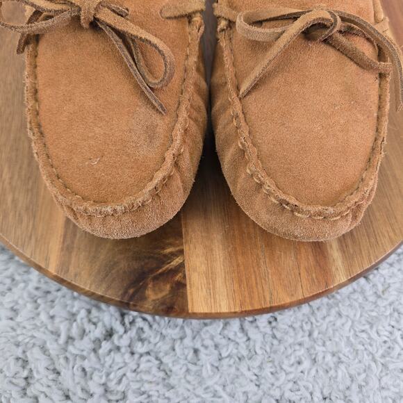 J. Crew Brown Suede Casual Lifestyle Slip On Driving Moccasin Loafer Womens 11 - Picture 6 of 14